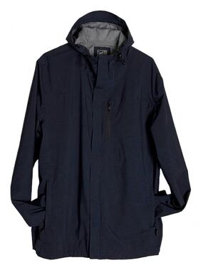 32 DEGREES Cool Performance Zip Front Hooded Jacket, Men’s Size L, Navy